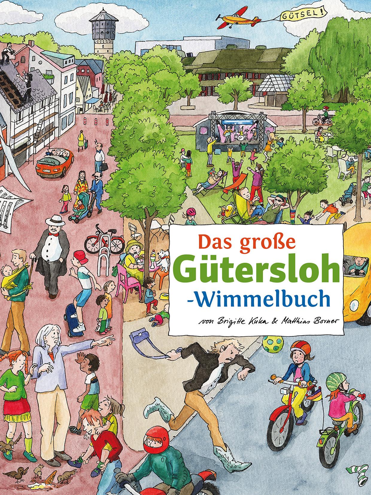 Vorderes Coverbild Das große GÜTERSLOH-Wimmelbuch