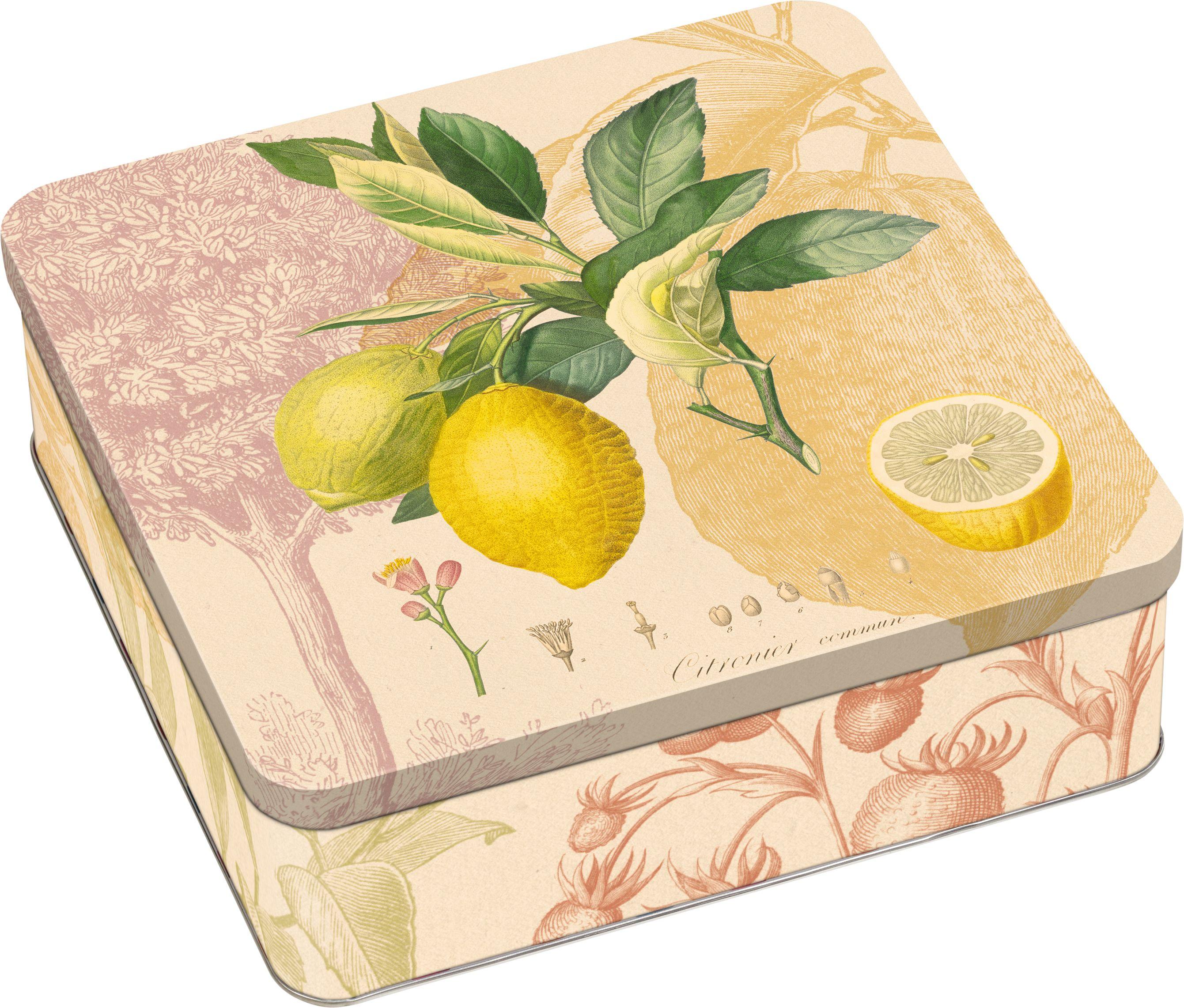 Vorderes Coverbild Kew Gardens Geschenkdose - Motiv Zitrone