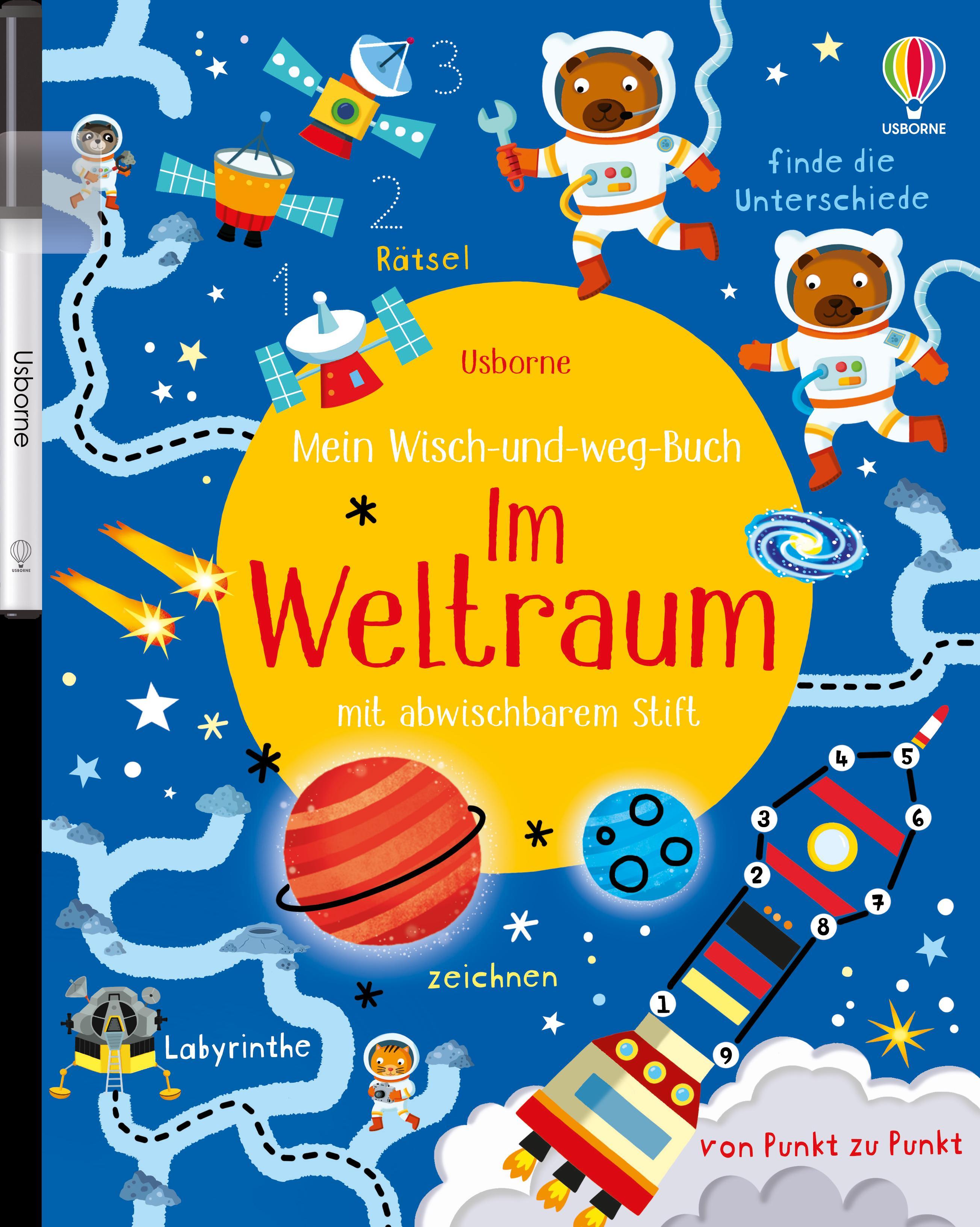 Vorderes Coverbild Mein Wisch-und-weg-Buch: Im Weltraum