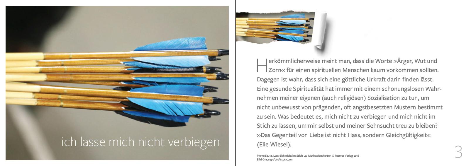 Beispielinhalt (Bild) Lass dich nicht im Stich