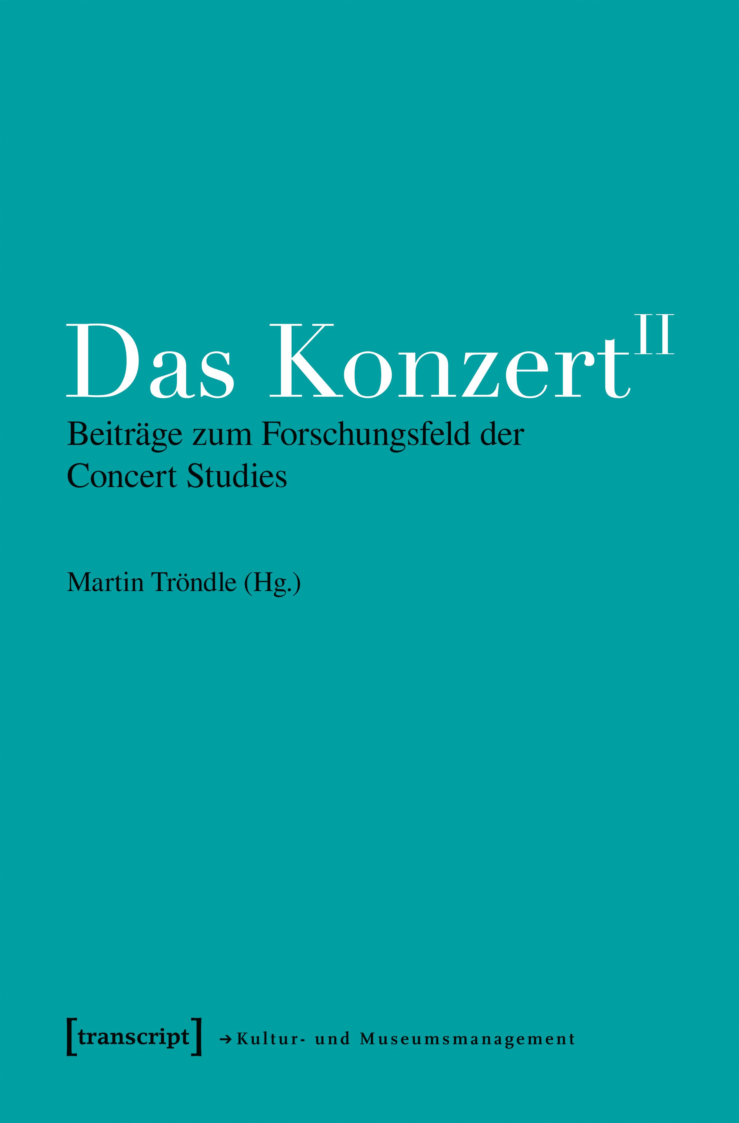 Vorderes Coverbild Das Konzert II