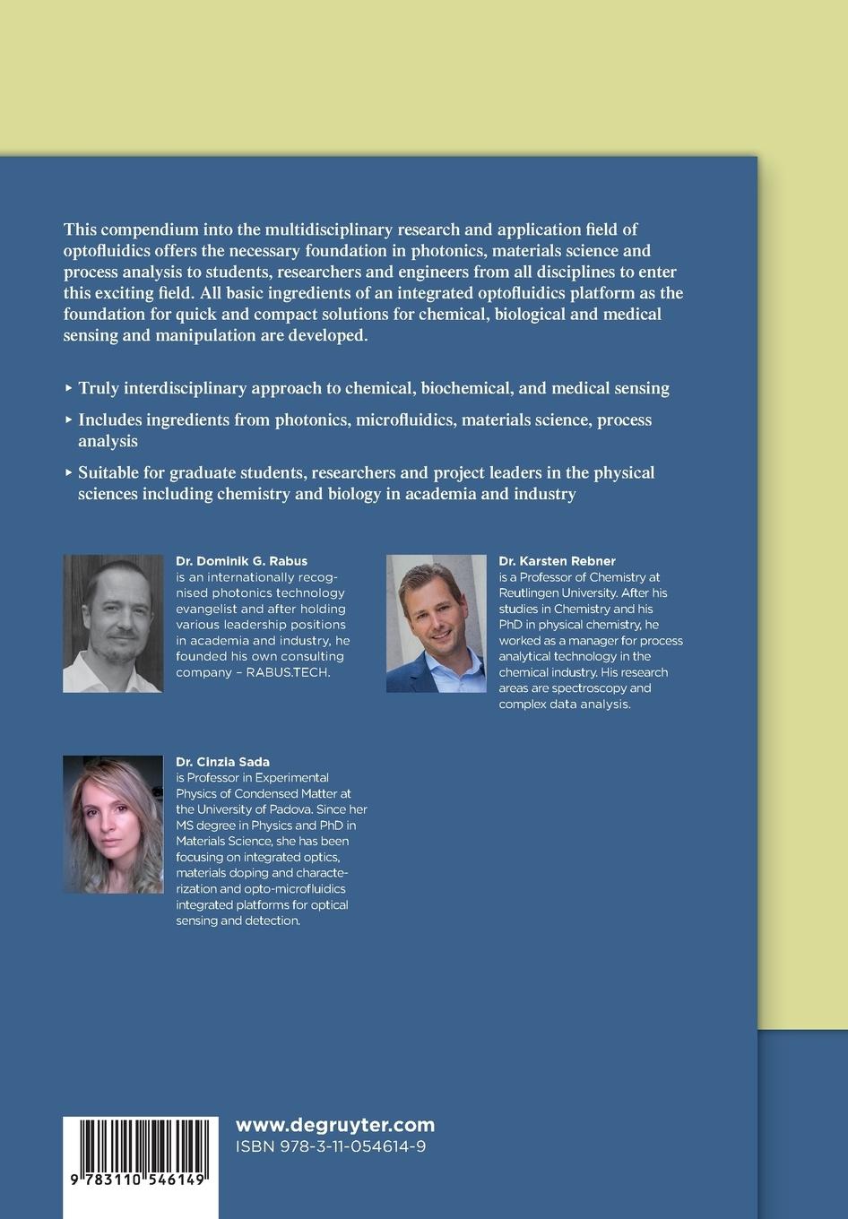 Rückseitencover Optofluidics