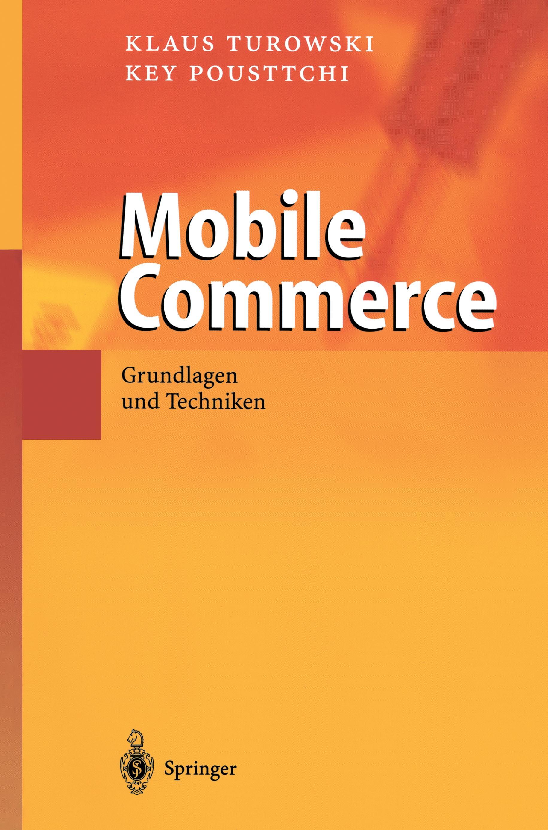 Vorderes Coverbild Mobile Commerce