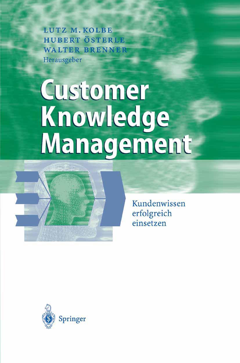 Vorderes Coverbild Customer Knowledge Management