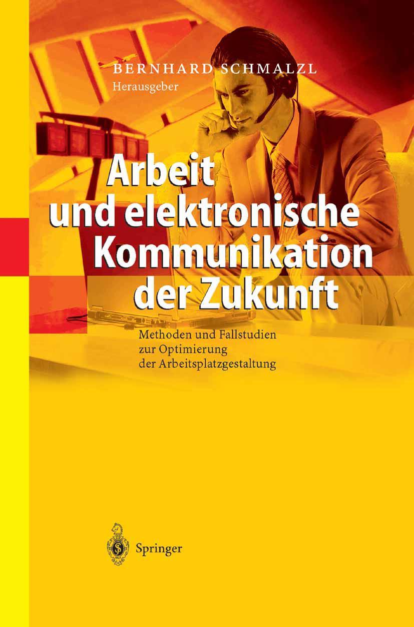 Vorderes Coverbild Arbeit und elektronische Kommunikation der Zukunft