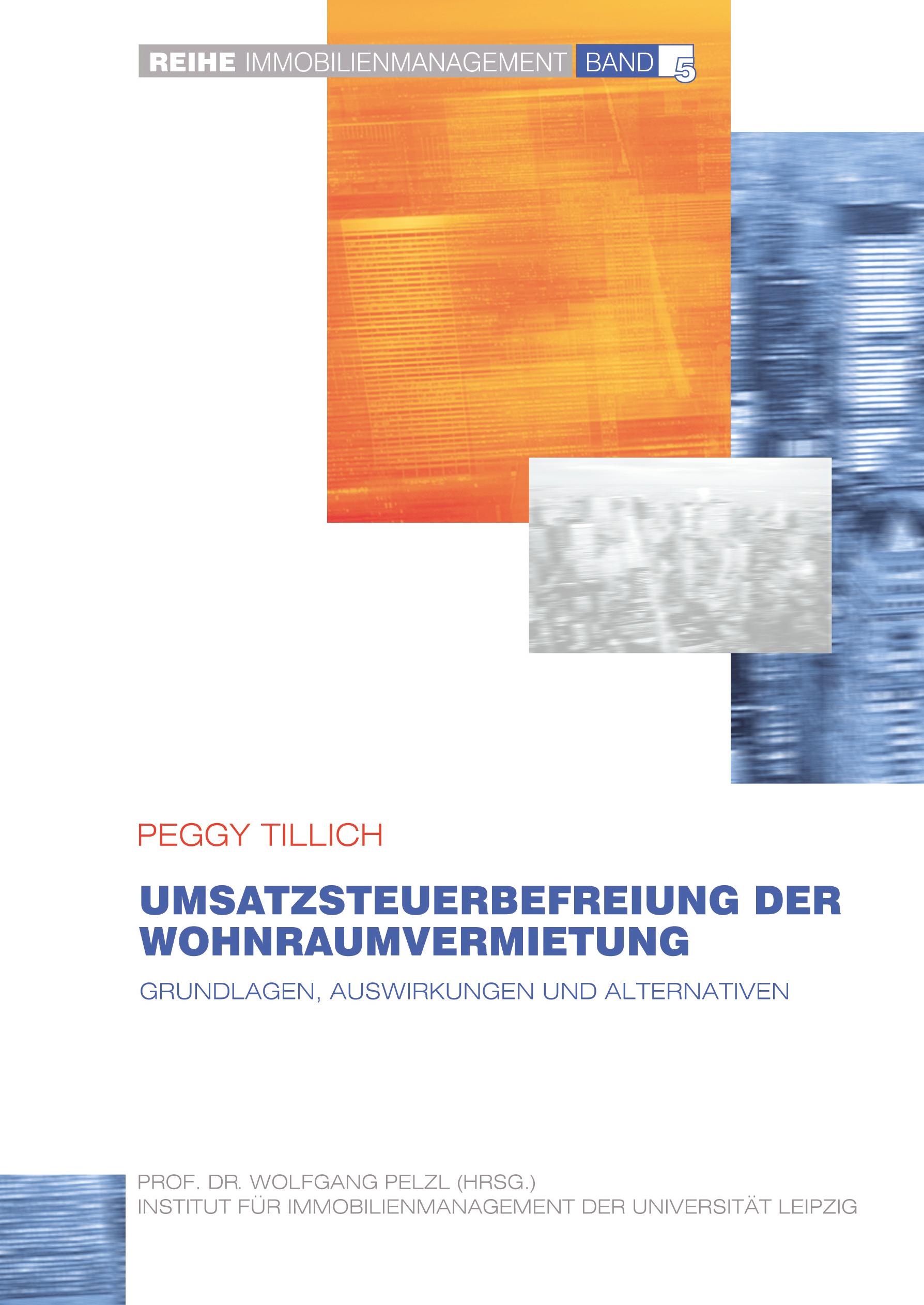 Vorderes Coverbild Umsatzsteuerbefreiung der Wohnraumvermietung