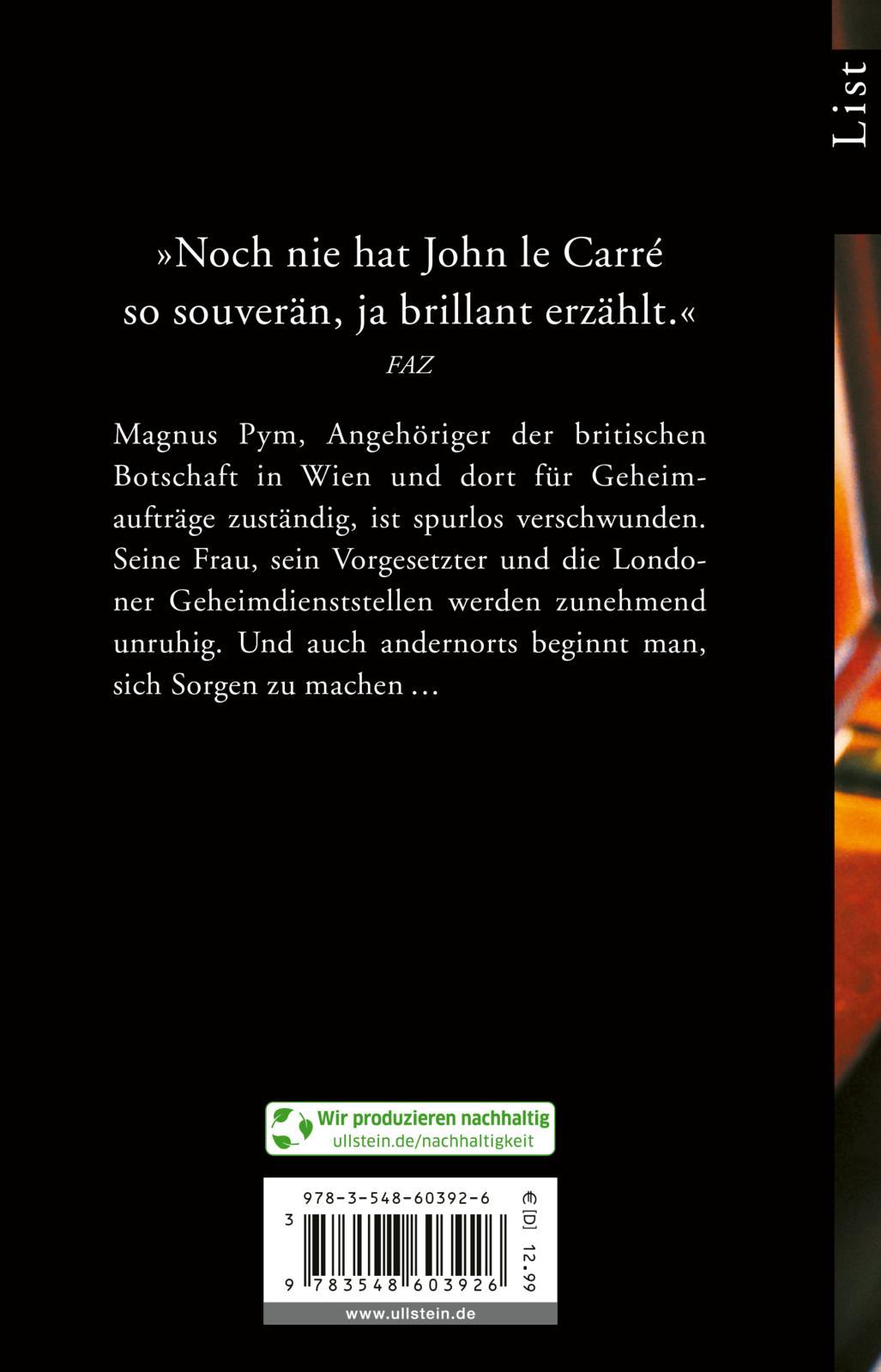 Rückseitencover Ein blendender Spion