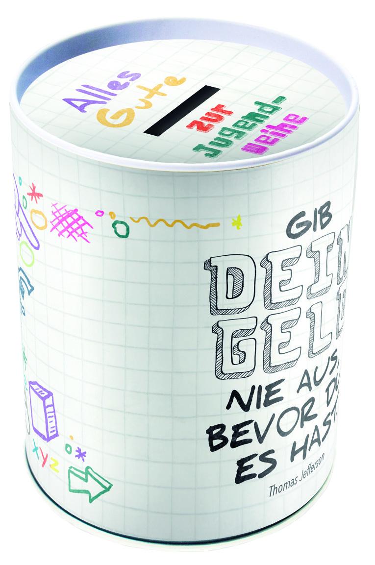 Vorderes Coverbild Spardose "Zur Jugendweihe"