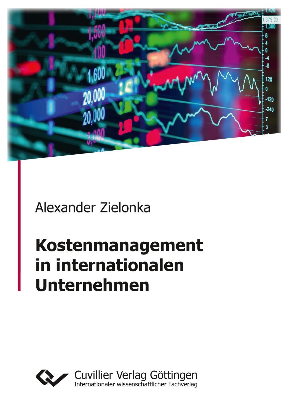 Vorderes Coverbild Kostenmanagement in internationalen Unternehmen