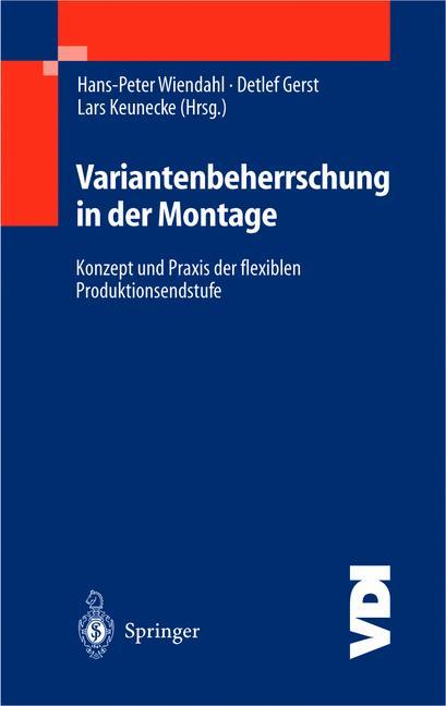 Vorderes Coverbild Variantenbeherrschung in der Montage