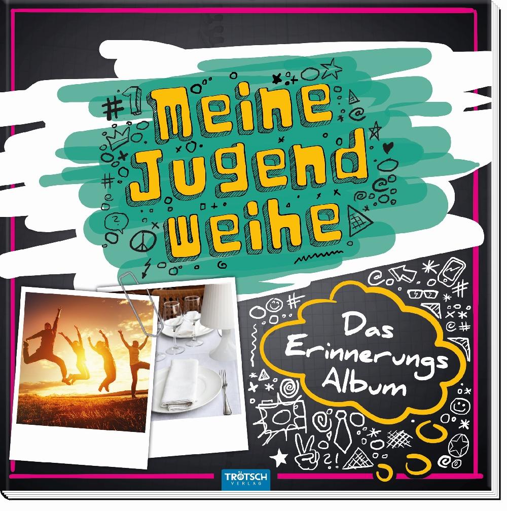 Vorderes Coverbild Erinnerungsalbum Jugendweihe
