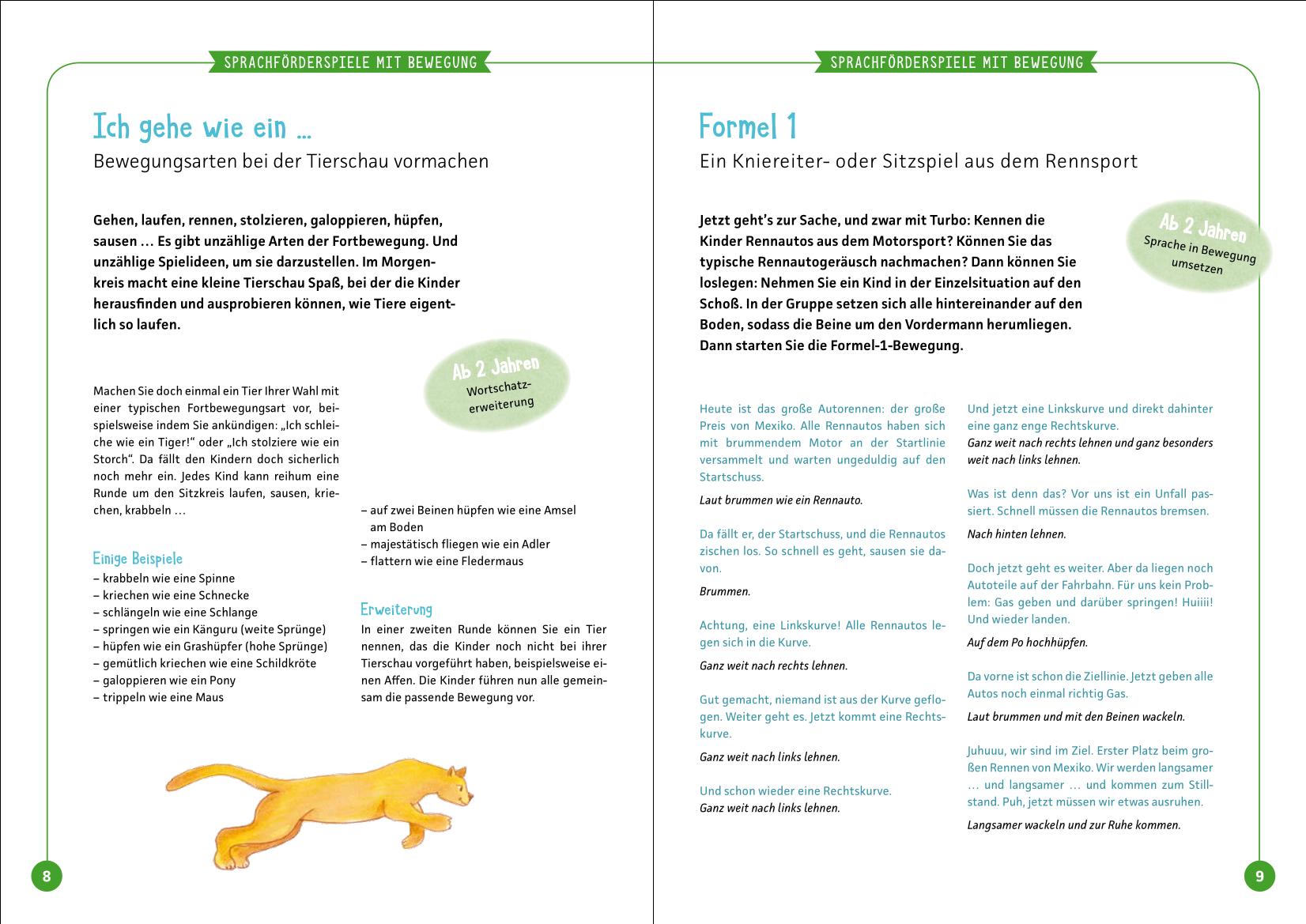 Beispielinhalt (Bild) Sprachförderspiele