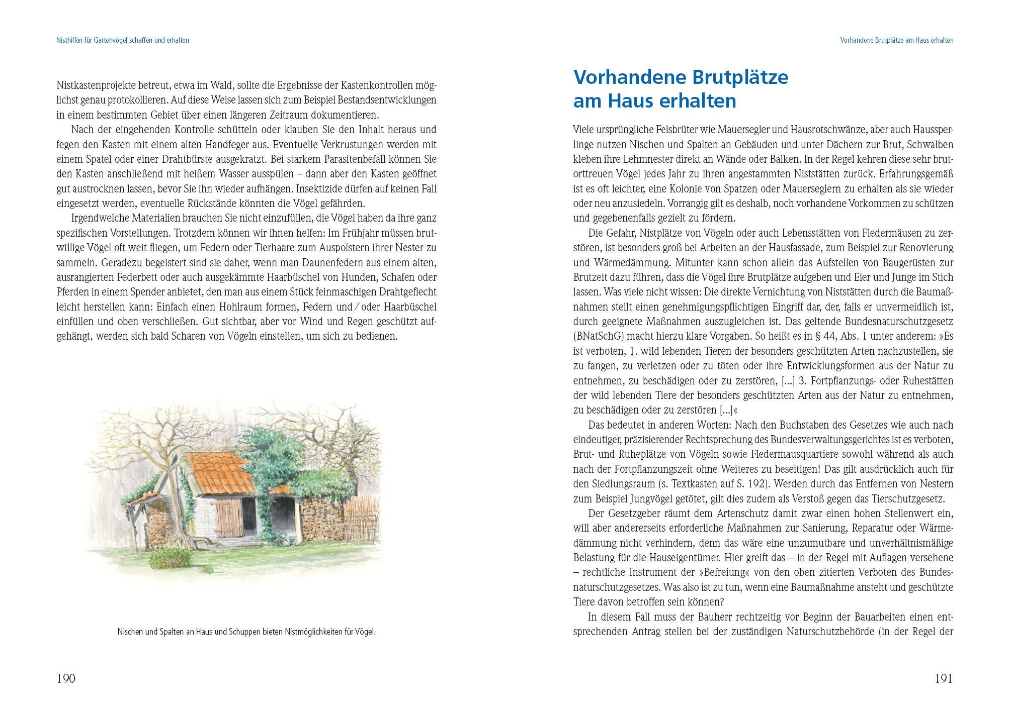 Beispielinhalt (Bild) Das große Buch der Gartenvögel