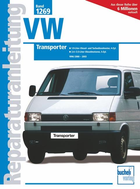 Vorderes Coverbild VW Transporter T4 / Caravelle 1996/2000 - 2003