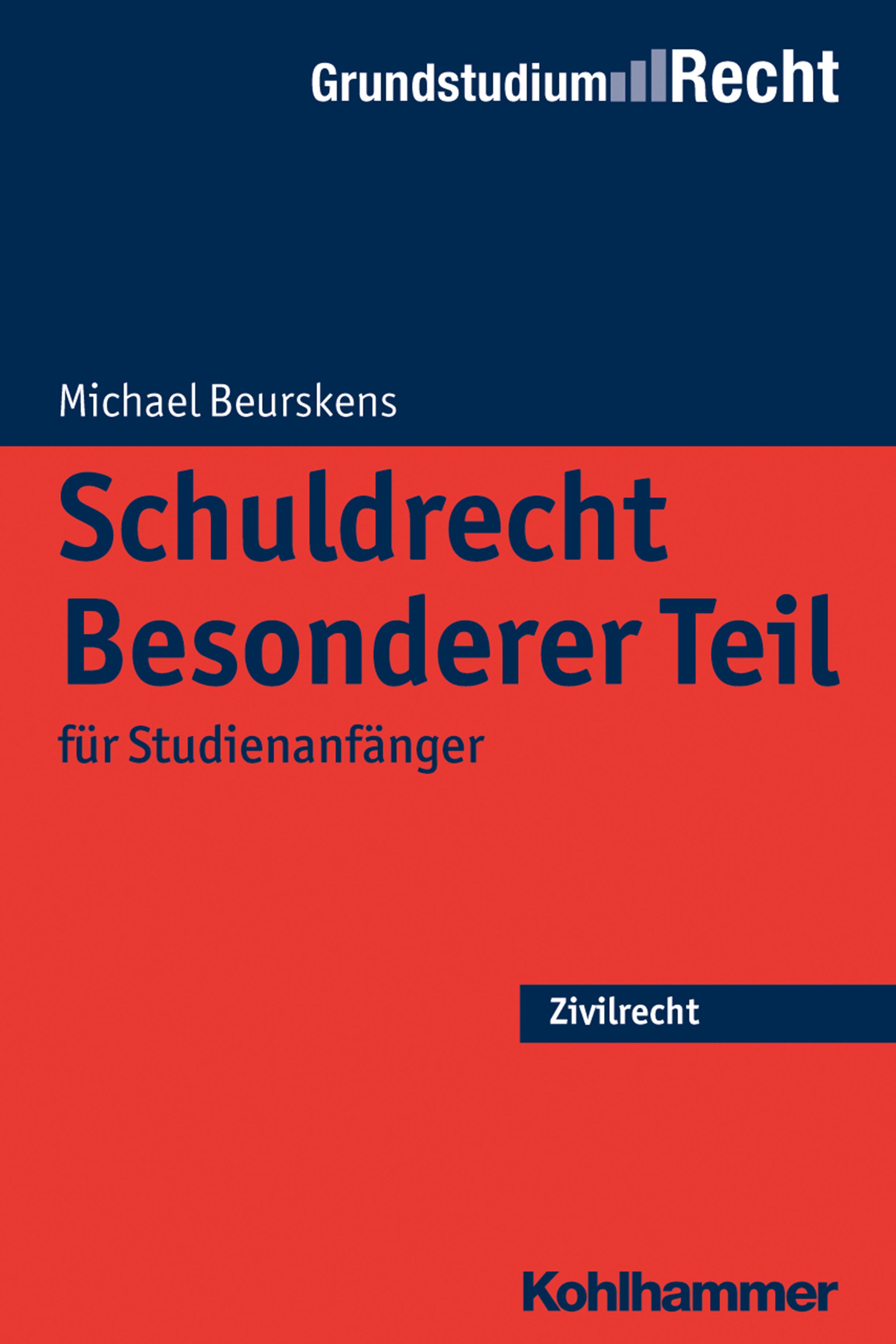 Vorderes Coverbild Schuldrecht Besonderer Teil