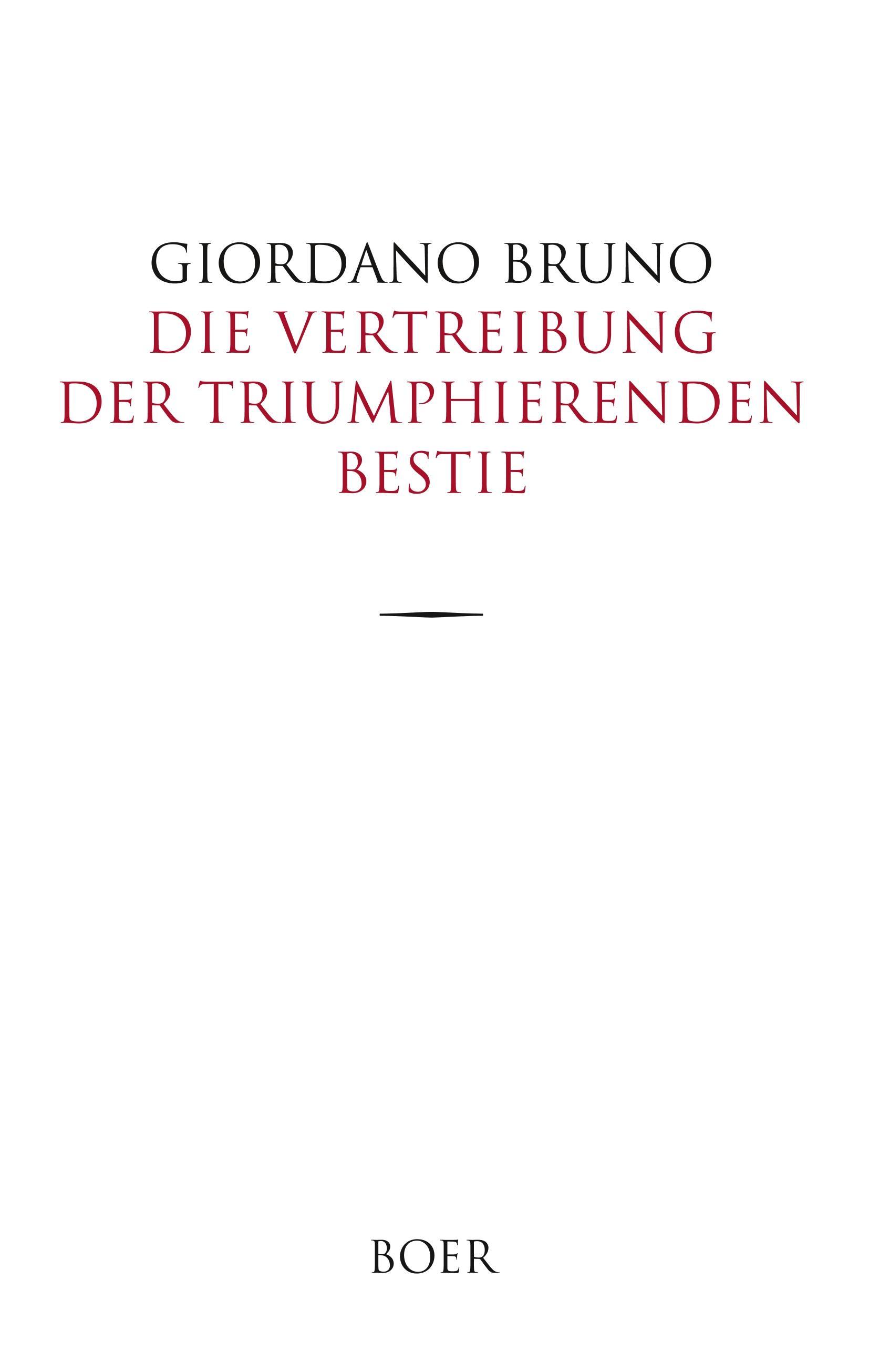 Vorderes Coverbild Die Vertreibung der triumphierenden Bestie