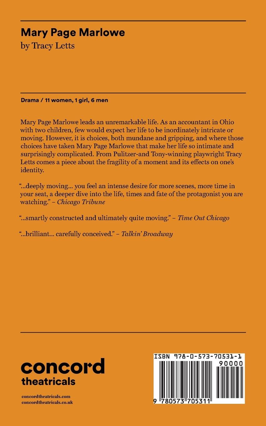 Rückseitencover Mary Page Marlowe