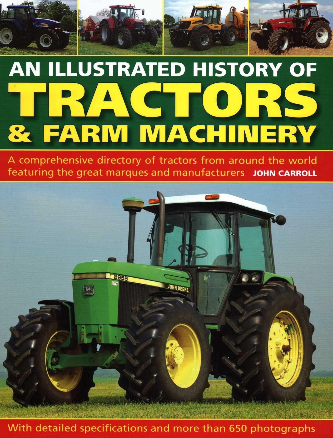Vorderes Coverbild Tractors & Farm Machinery, An Illustrated History of
