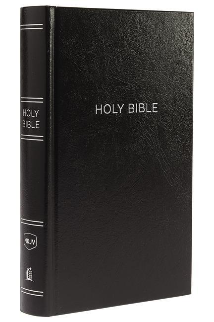 Vorderes Coverbild NKJV Holy Bible, Personal Size Giant Print Reference Bible, Black, Hardcover, 43,000 Cross References, Red Letter, Comfort Print: New King James Version