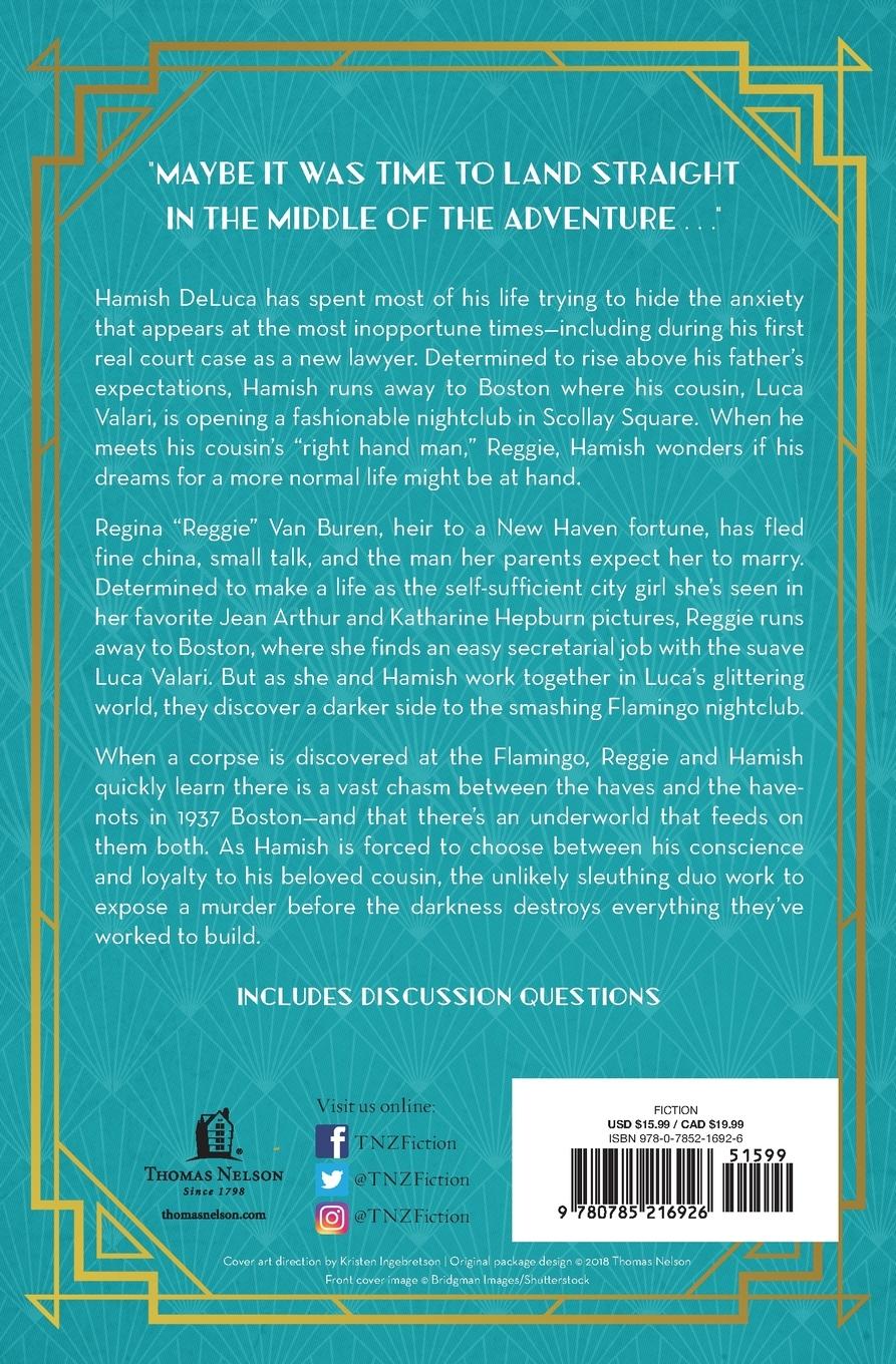 Rückseitencover Murder at the Flamingo