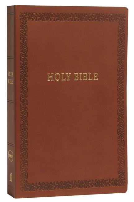 Vorderes Coverbild NKJV, Holy Bible, Soft Touch Edition, Imitation Leather, Brown, Comfort Print