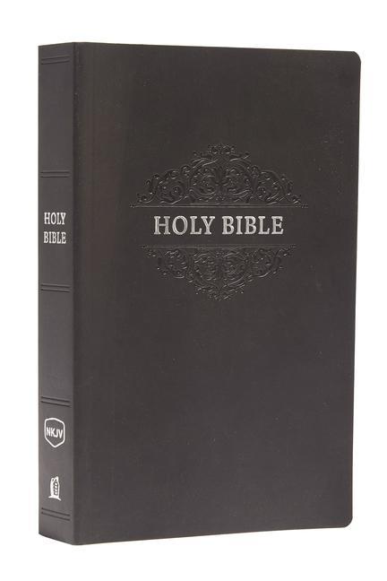 Vorderes Coverbild NKJV, Holy Bible, Soft Touch Edition, Imitation Leather, Black, Comfort Print