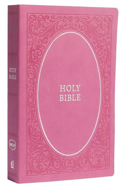 Vorderes Coverbild NKJV, Holy Bible, Soft Touch Edition, Imitation Leather, Pink, Comfort Print
