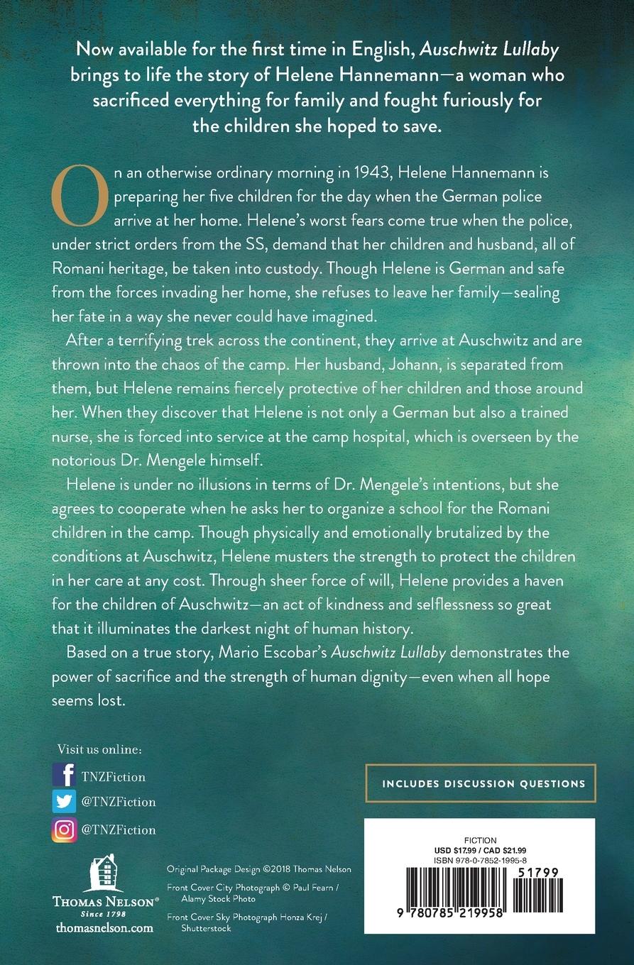 Rückseitencover Auschwitz Lullaby