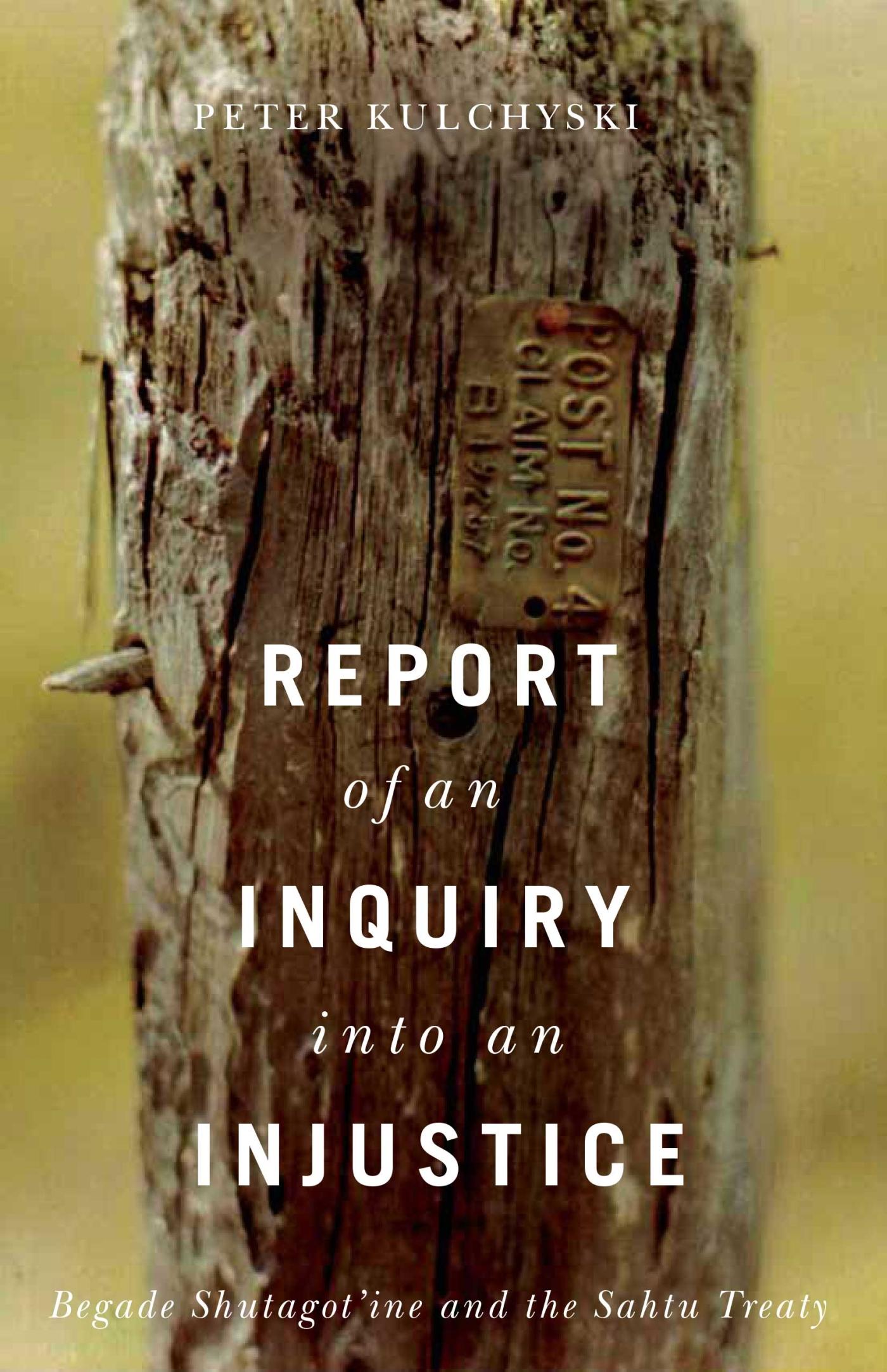 Vorderes Coverbild Report of an Inquiry Into an Injustice