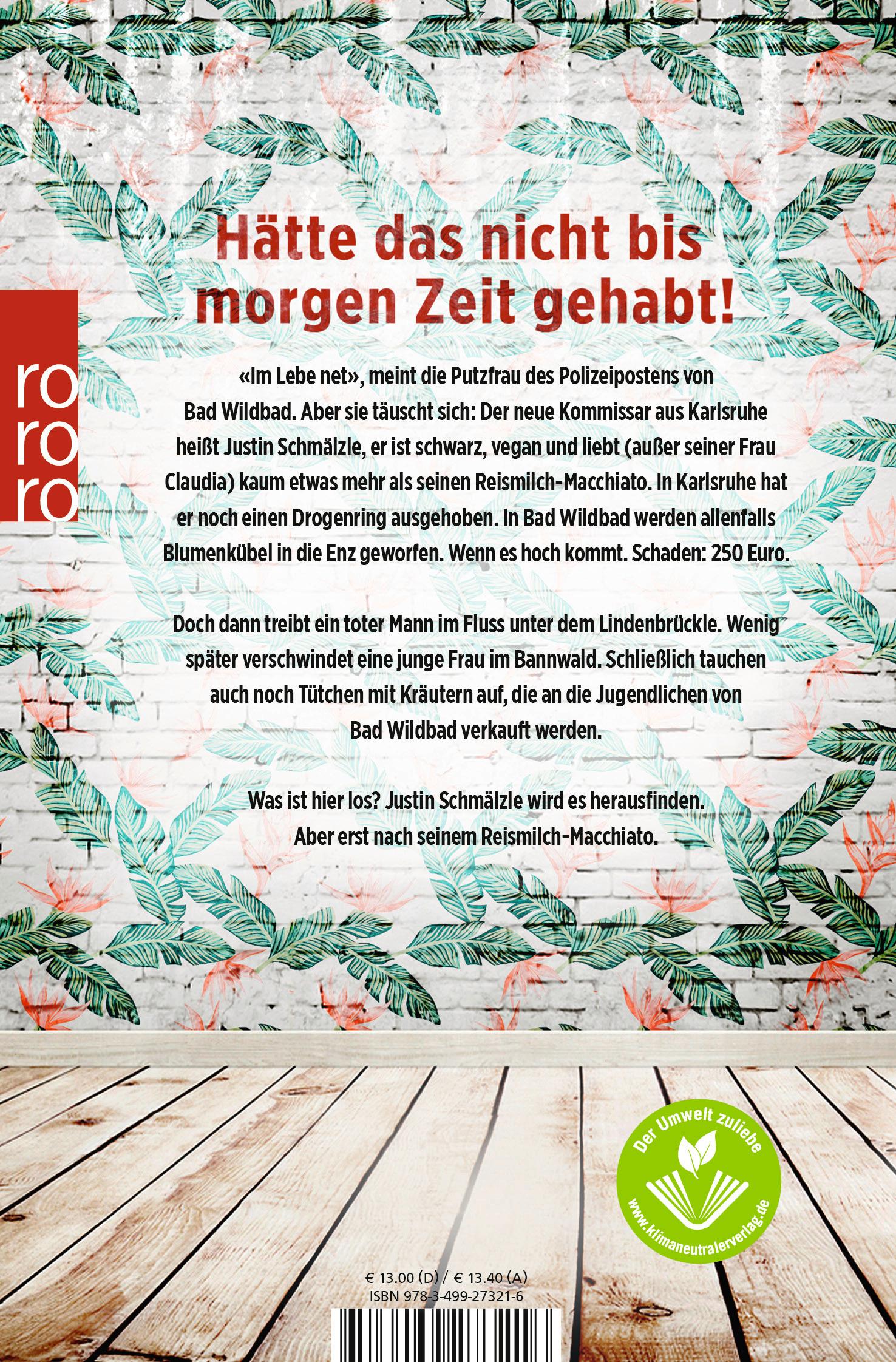 Rückseitencover Schmälzle und die Kräuter des Todes
