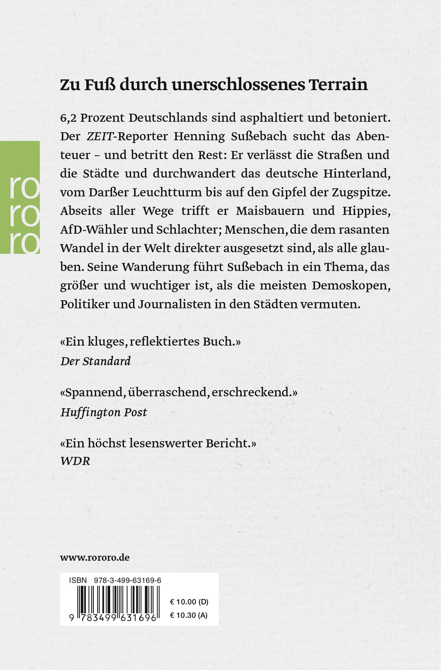 Rückseitencover Deutschland ab vom Wege