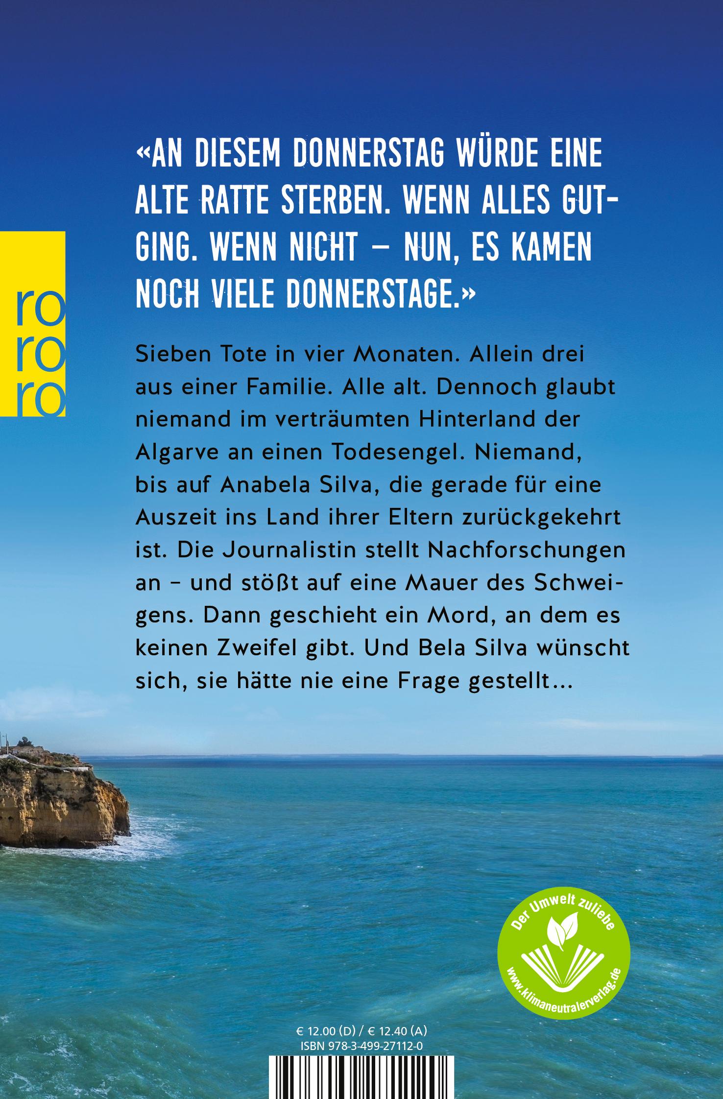 Rückseitencover Mord an der Algarve