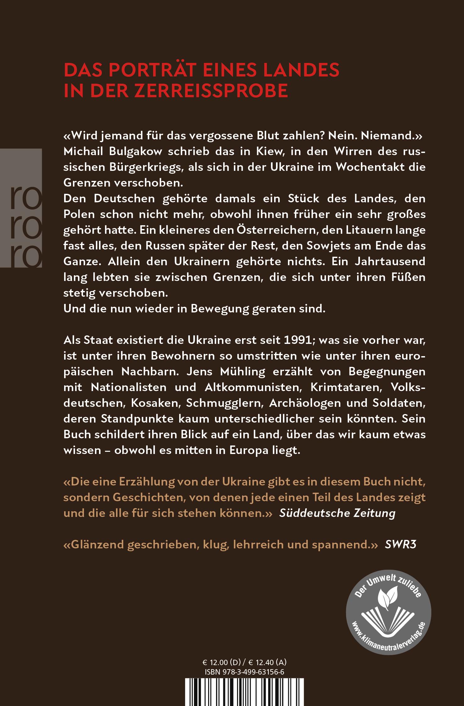 Rückseitencover Schwarze Erde