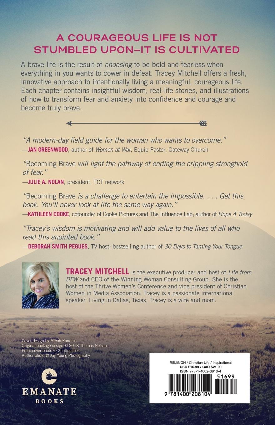 Rückseitencover Becoming Brave