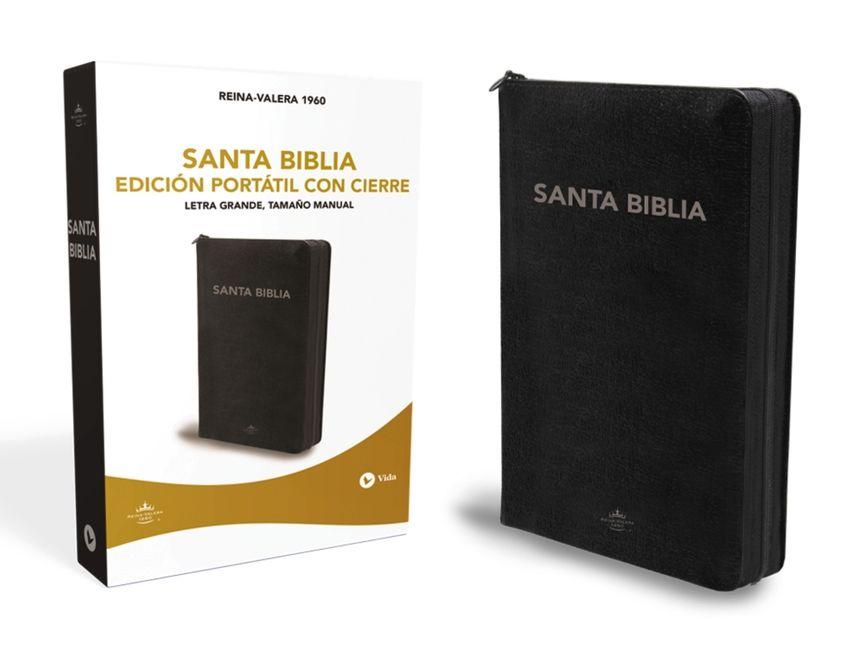 Vorderes Coverbild Santa Biblia Rvr1960- Edicion Portatil Con Cremallera