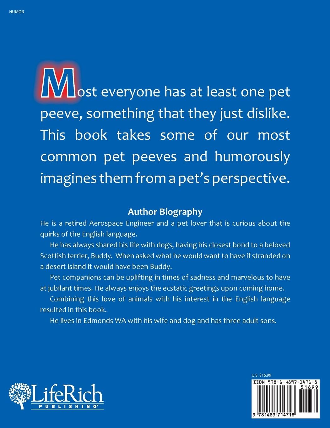 Rückseitencover Pet's Pet Peeves