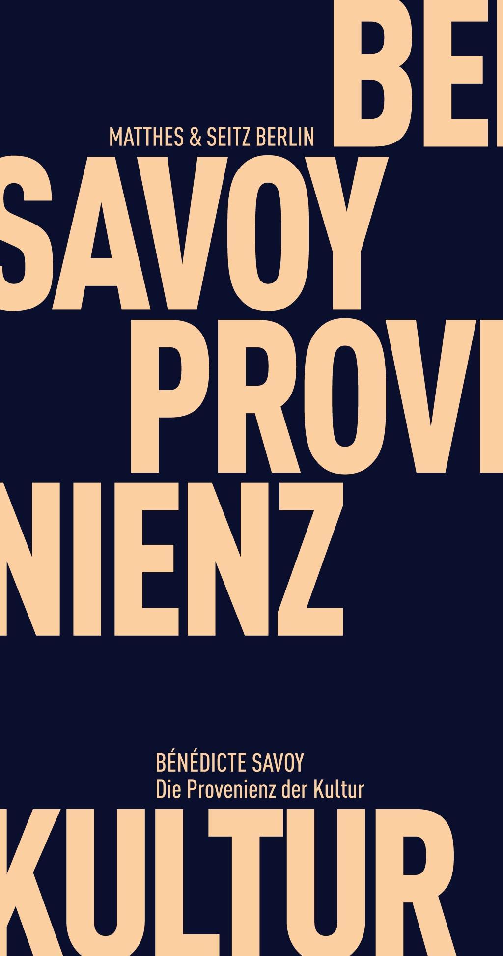 Vorderes Coverbild Die Provenienz der Kultur