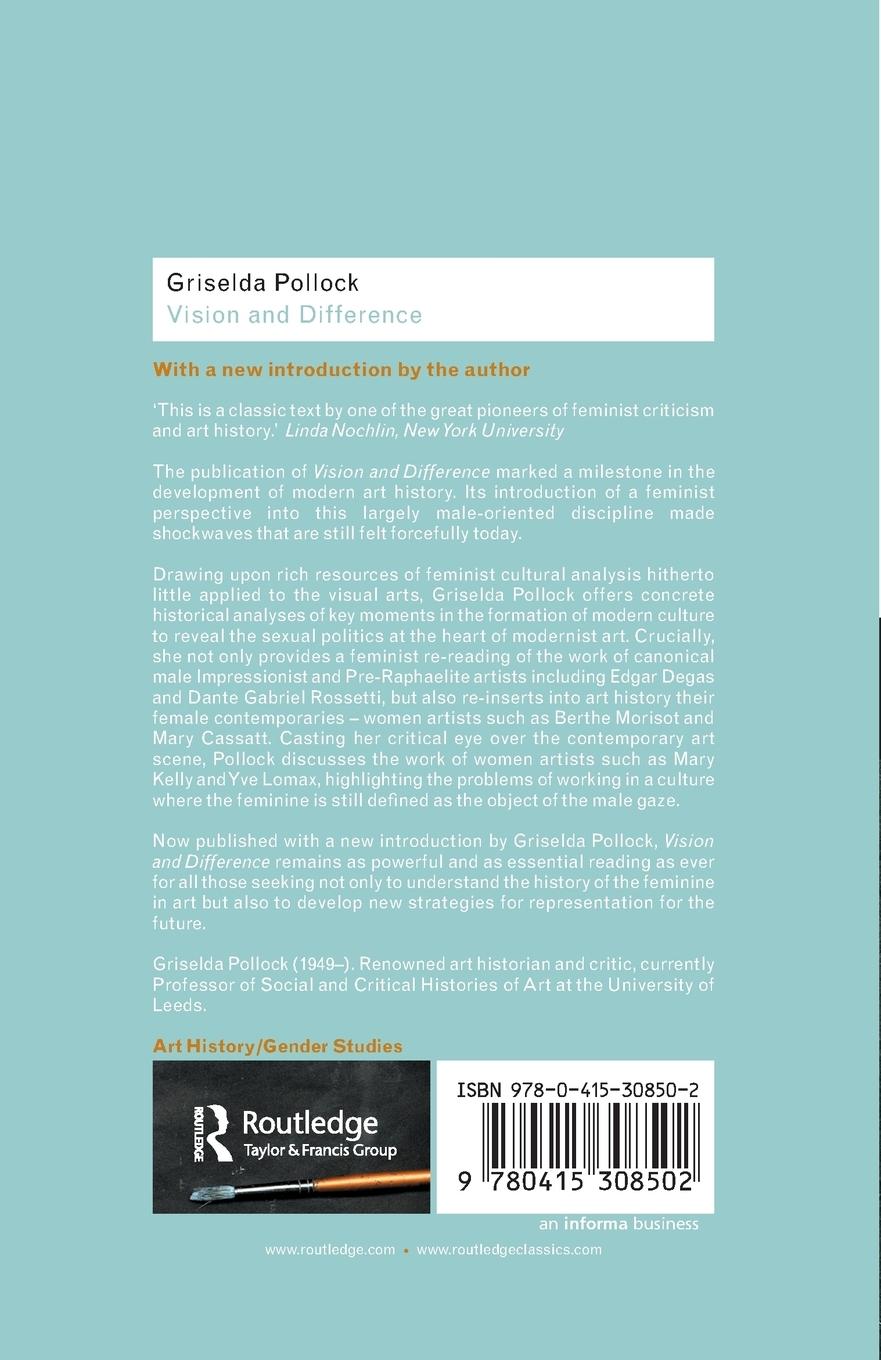 Rückseitencover Vision and Difference