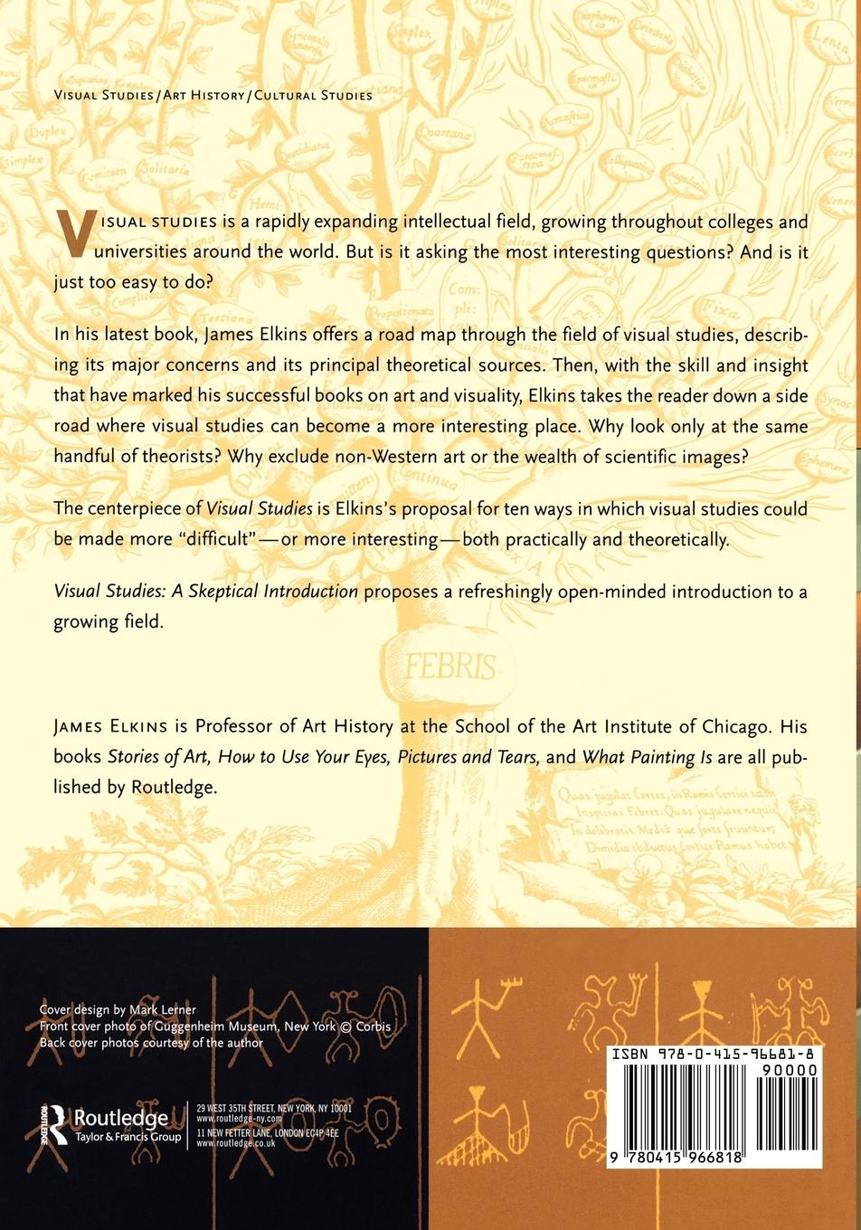 Rückseitencover Visual Studies