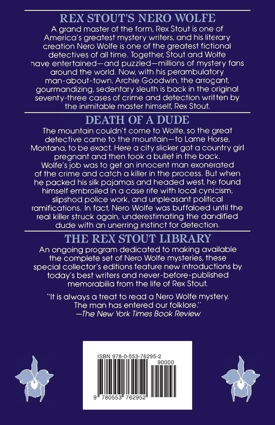 Rückseitencover Death of a Dude