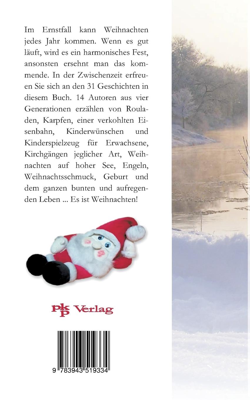 Rückseitencover Weihnachtsgeschichten aus dem Leseturm