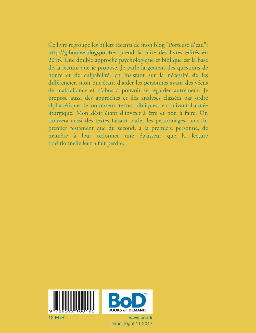 Rückseitencover Porteuse d'eau 6