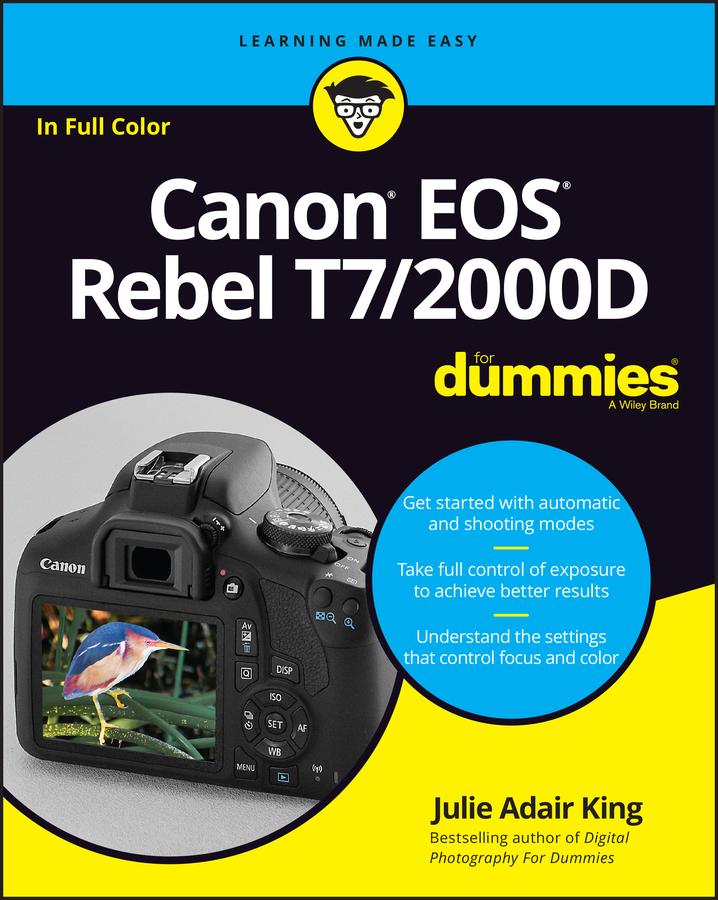 Vorderes Coverbild Canon EOS Rebel T7/2000d for Dummies