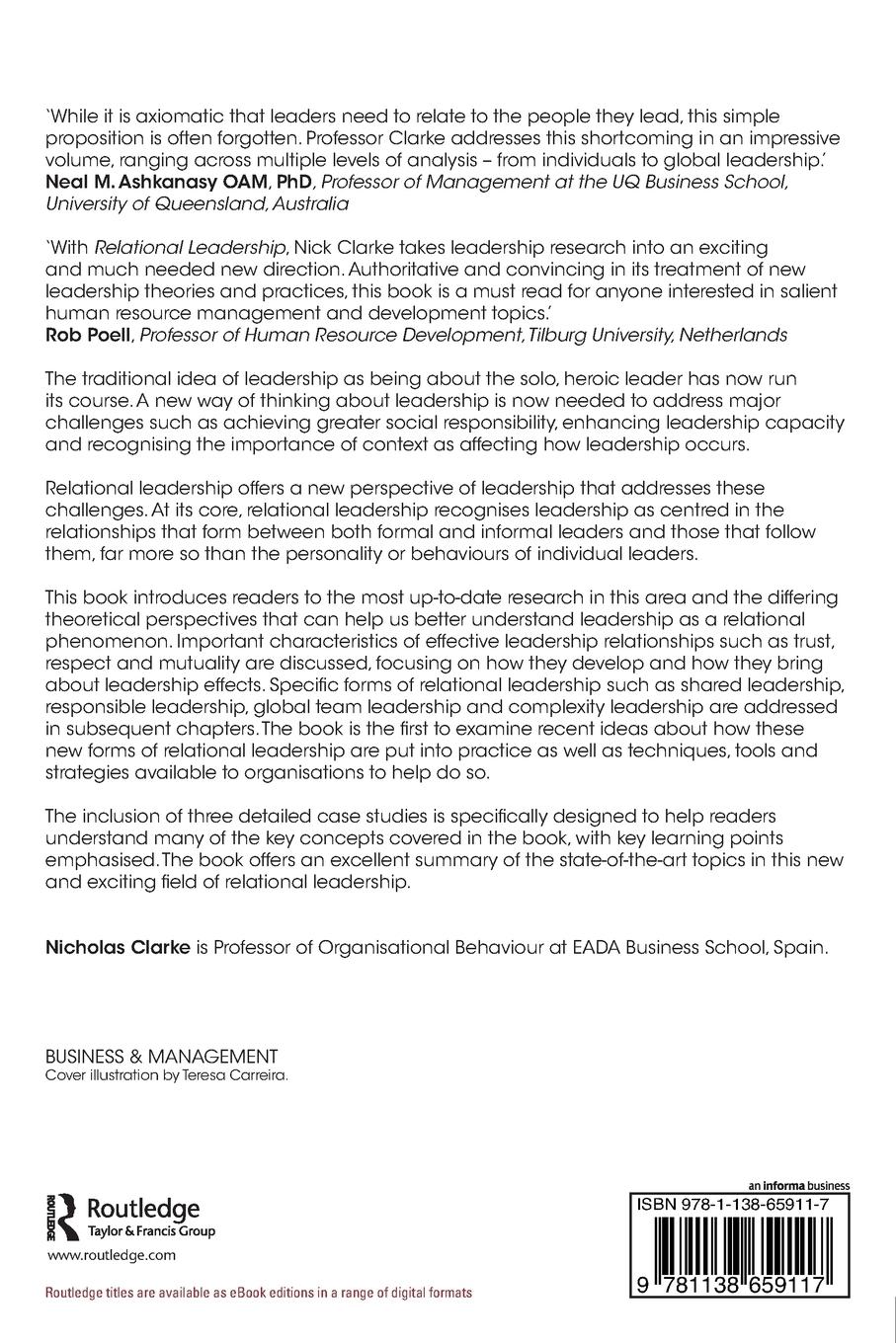 Rückseitencover Relational Leadership