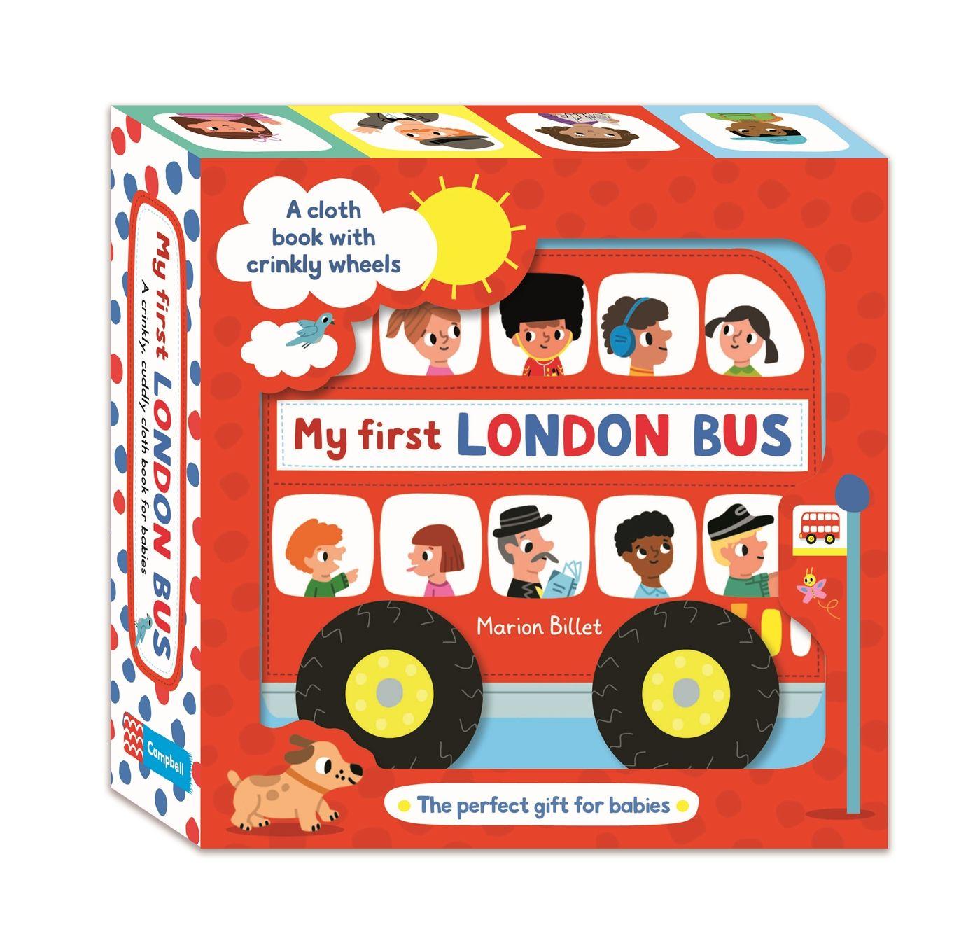 Vorderes Coverbild My First London Bus Cloth Book