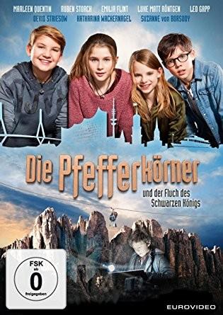 Vorderes Coverbild Die Pfefferkörner und der Fluch des schwarzen Königs