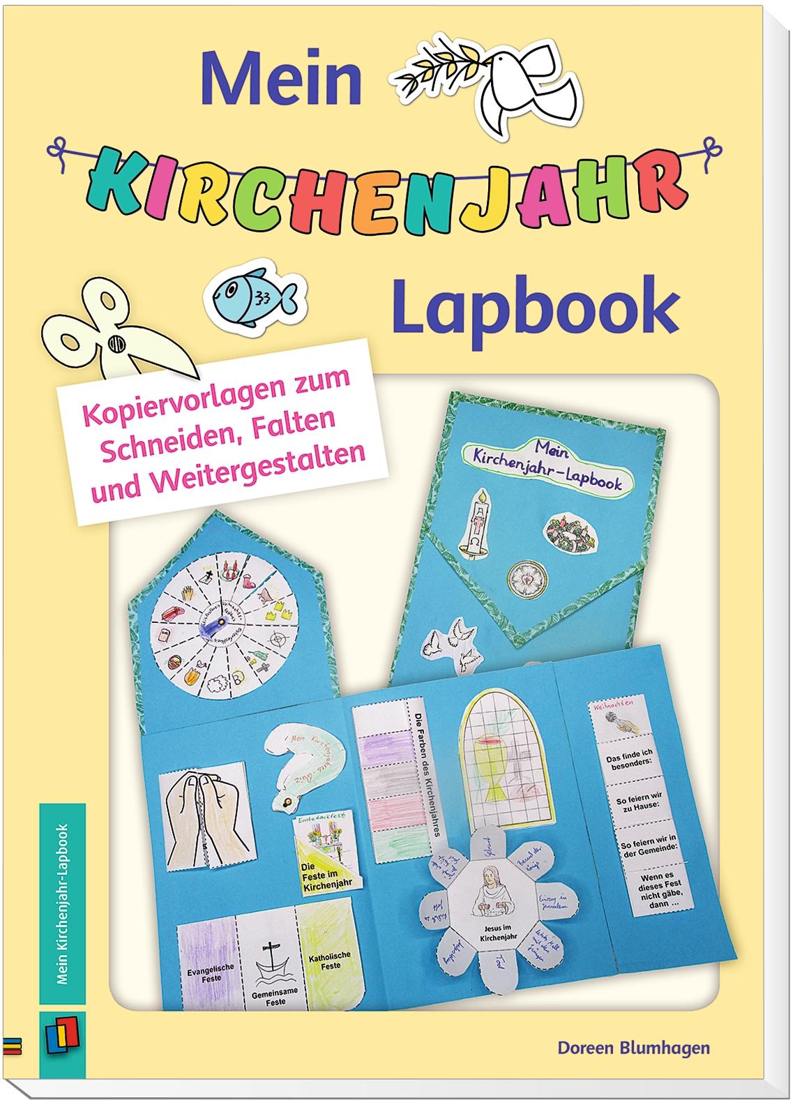 Beispielinhalt (Bild) Mein Kirchenjahr-Lapbook