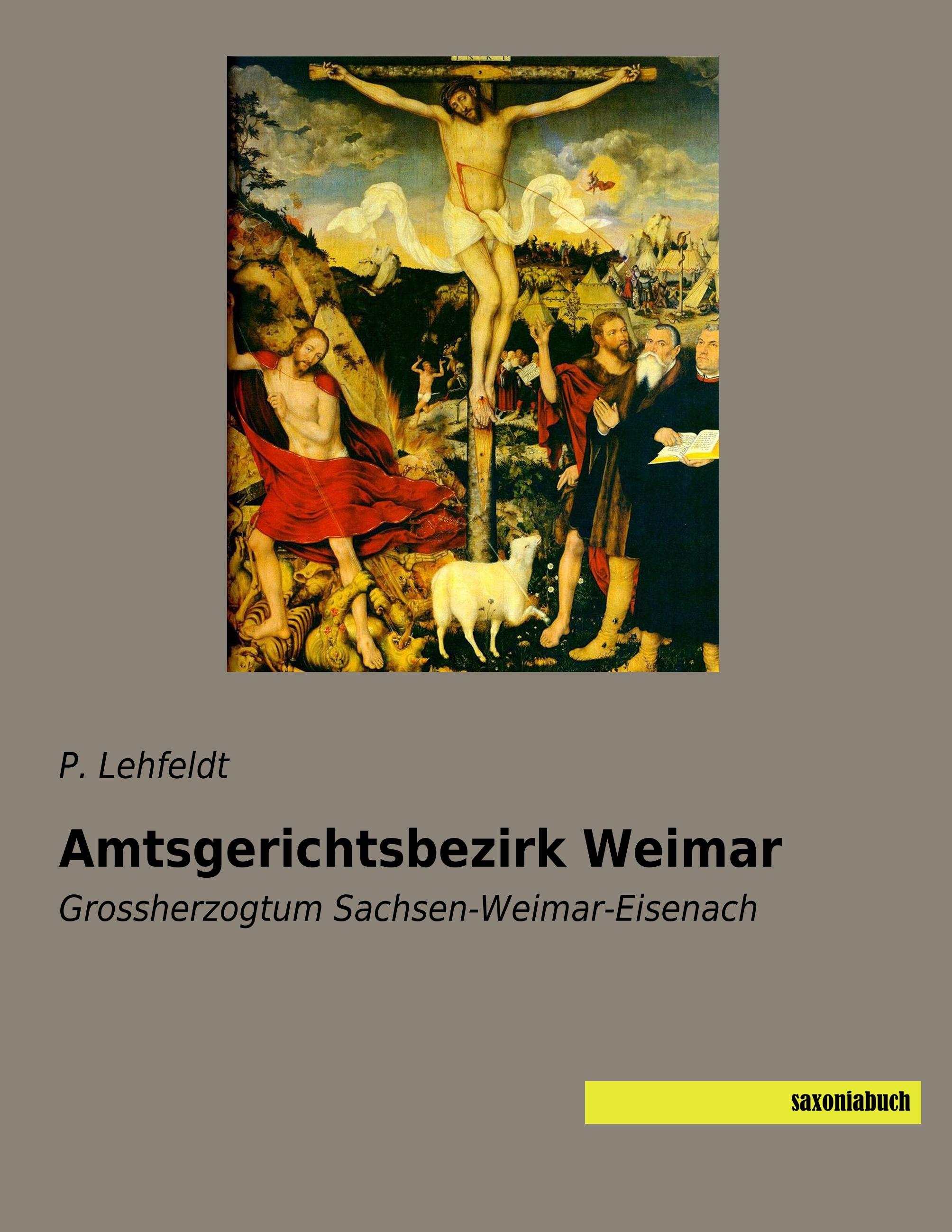 Vorderes Coverbild Amtsgerichtsbezirk Weimar