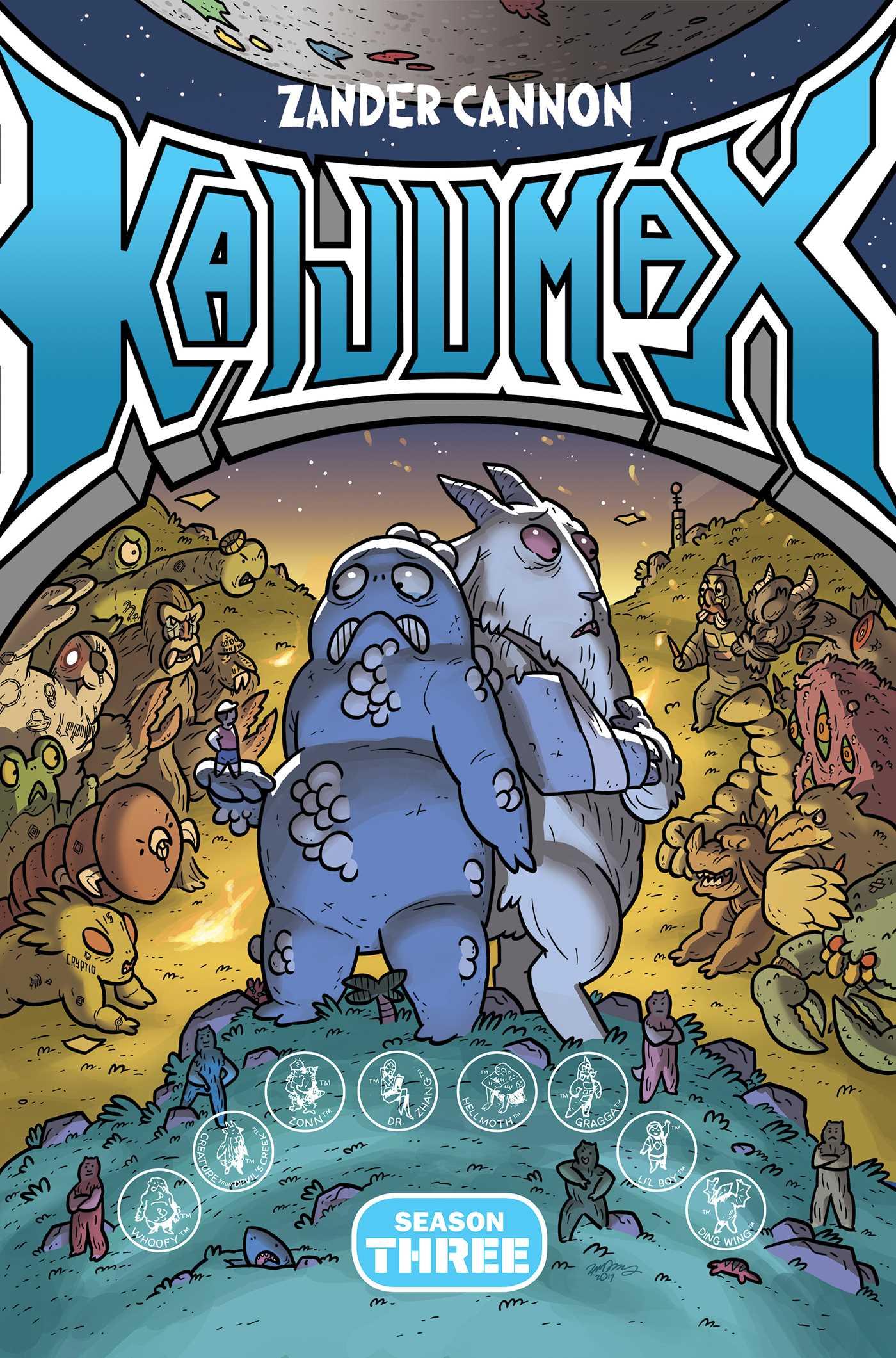Vorderes Coverbild Kaijumax Season Three
