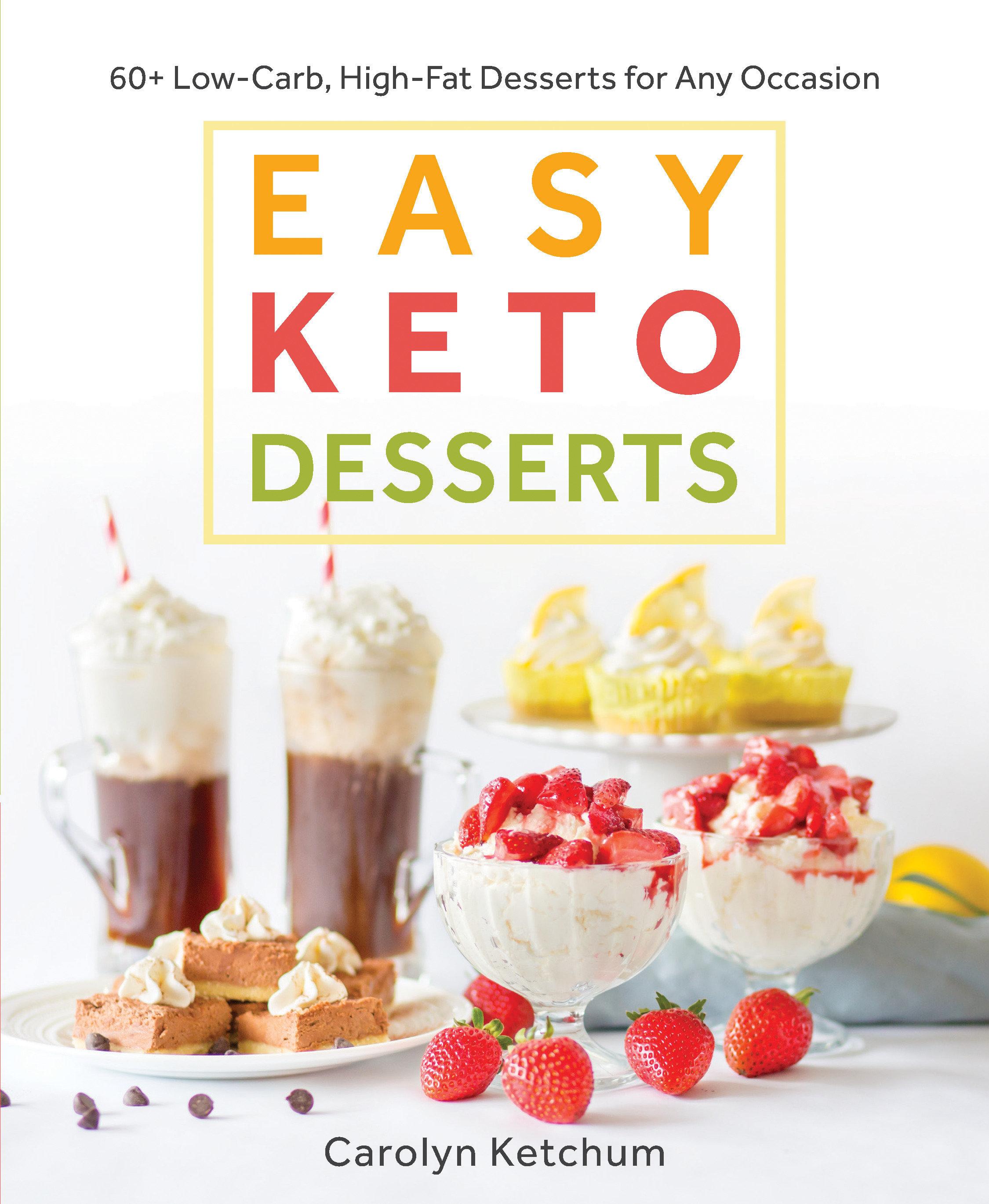 Vorderes Coverbild Easy Keto Desserts